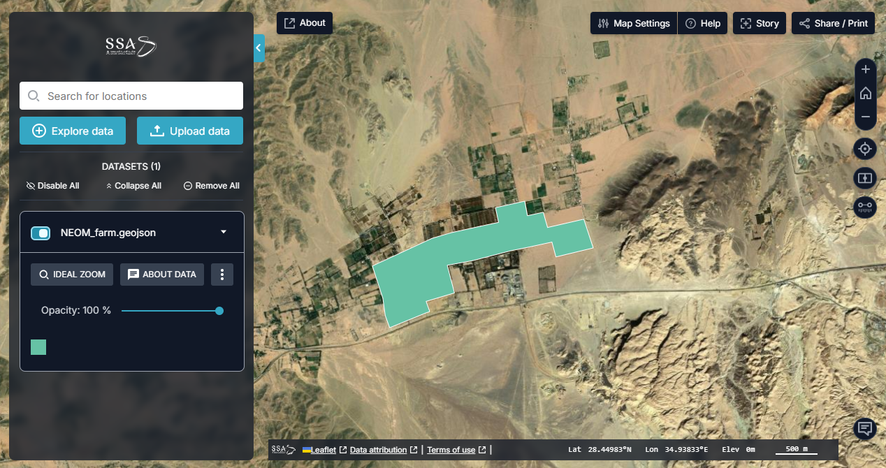 DE Arabia maps image