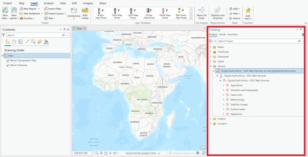 ArcGIS - WMS to catalog