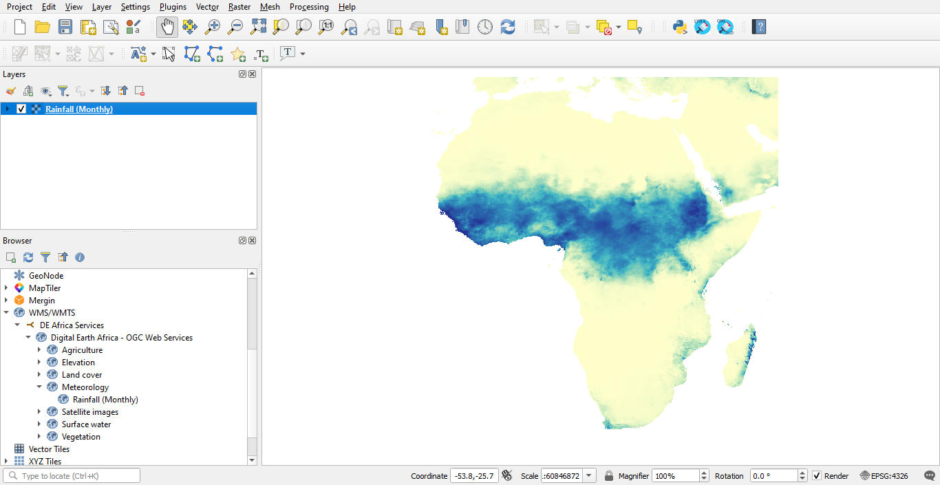 QGIS - View Static WMS-T Layer Features in Project Temporal Range