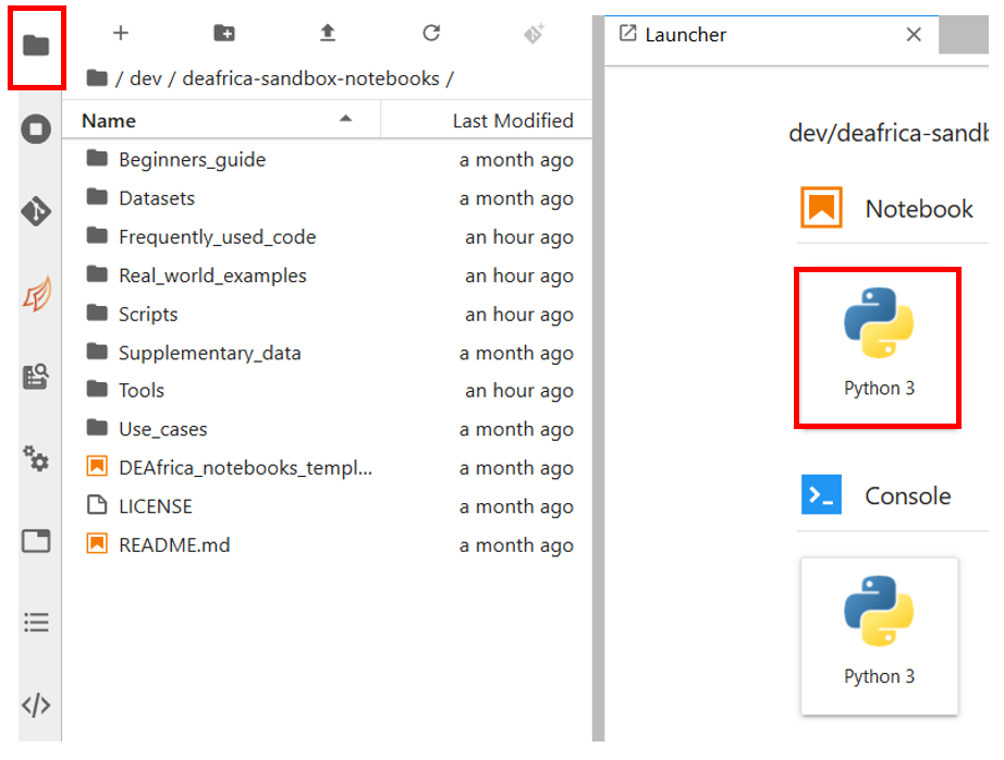 Return to the folder view